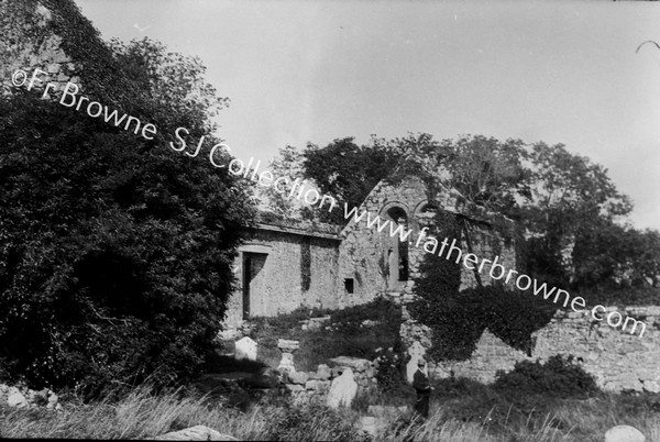 KILLONE NUNNERY AUGUSTINIAN CANONESSES INSIDE ENCLOSURE FROM S.W.